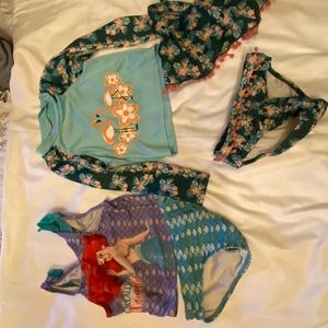 14 size 4t swim suits